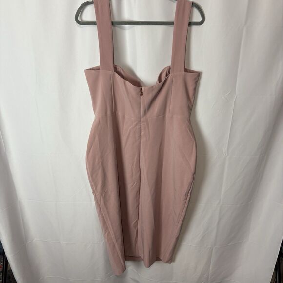 NWT Revolve Nookie Divine Dusty Rose Sweetheart Midi Dress Women’s Size XXL - Picture 10 of 11